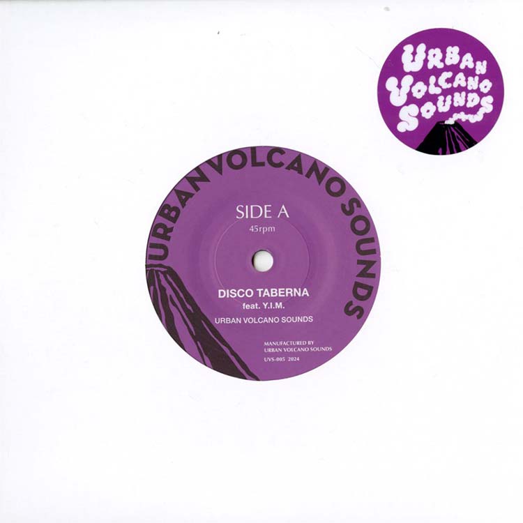 Urban Volcano Sounds - Disco Taberna feat. Y.I.M. / Sentimental Lover (New 7")